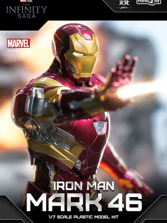 MK46钢铁侠模型，点亮你的桌面