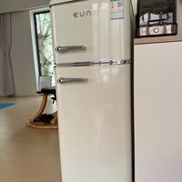 优诺冰箱128L深度测评：小户型客厅C位担当，风冷无霜太香了！