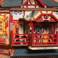 古风拼装屋，创意与乐趣并存