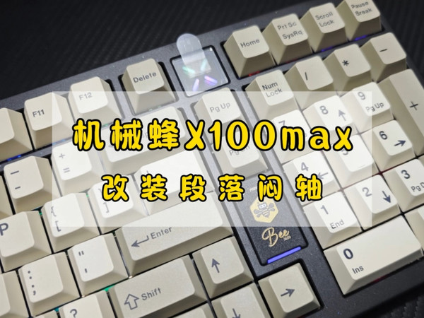 机械蜂x100max｜段落闷轴，有喜欢的咩