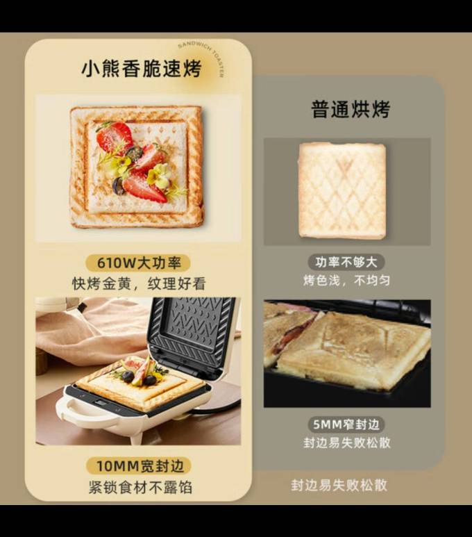 小熊面包机
