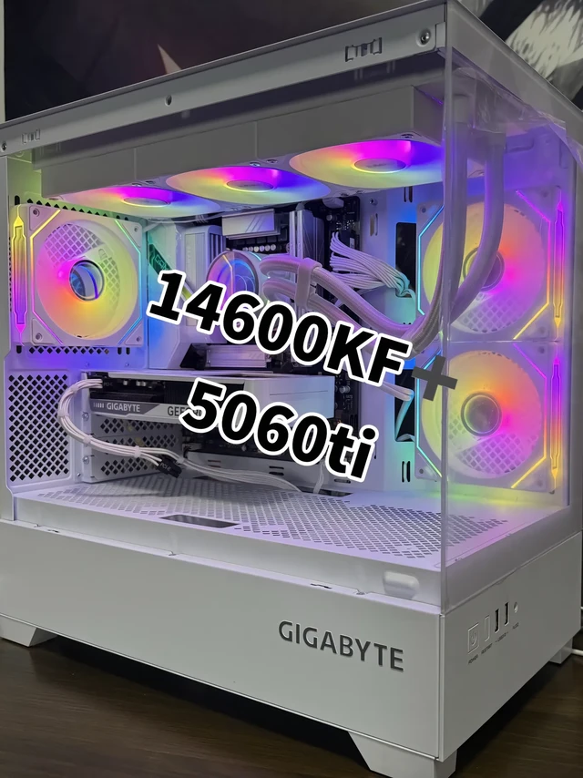 (已出)14600kf➕5060ti.i5-14600KF➕5060Ti台式电脑主机一台,仅开机23小时
处理器:intel i5-14600KF
内存:金百达 银爵DDR5 32GB (16GB*2