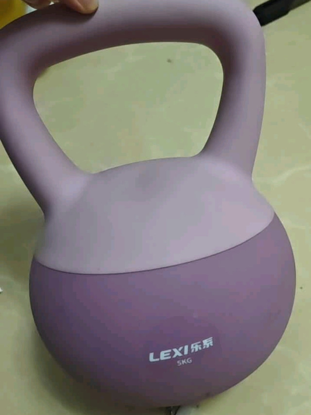 我的健身好搭档：乐系5KG软壶铃