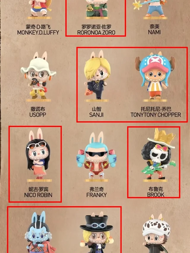 海贼王泡泡玛特换娃