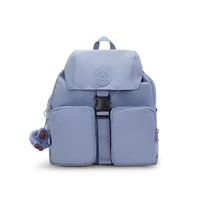Kipling ALDINE女款帆布双肩包：把秋日浪漫与旅行自由装进口袋
