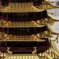 黄鹤楼积木拼搭体验