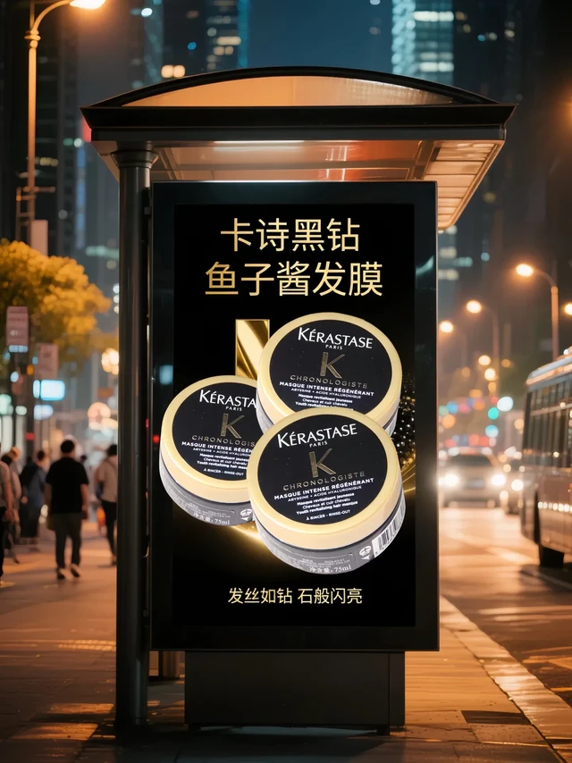 卡诗黑钻鱼子酱发膜。头发总是干枯毛躁、打结难梳？卡诗黑钻发膜来救场！源自深海的珍稀成分，恰似给头发吃的“鱼子酱” ，密集修护受损毛鳞片。丝滑质地沁润发丝，轻盈不黏腻。用后干枯毛躁瞬间抚平，发丝柔顺亮泽