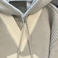 双11美式撞色连帽卫衣推荐