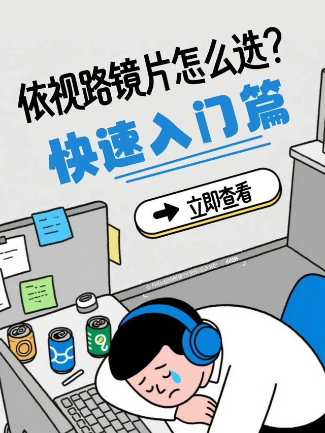 依视路镜片不会选,体验感好不到哪里去😳