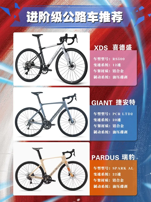 从入门到进阶公路车推荐
