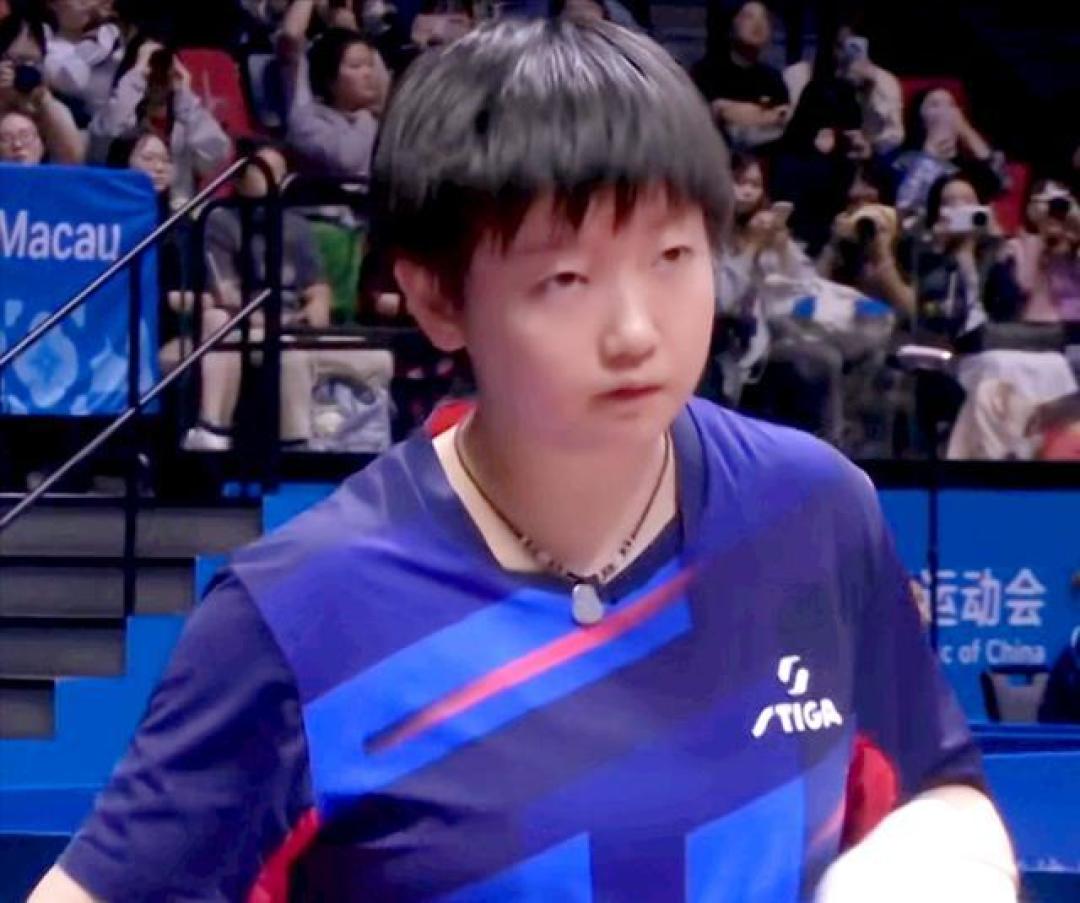 孙颖莎正手快带教科书级制胜4-1王晓彤 闪光灯干扰展大心脏晋级八强
