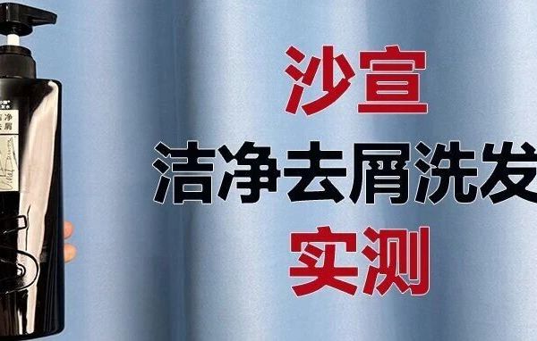 沙宣男士去屑洗发水,用了头痒?