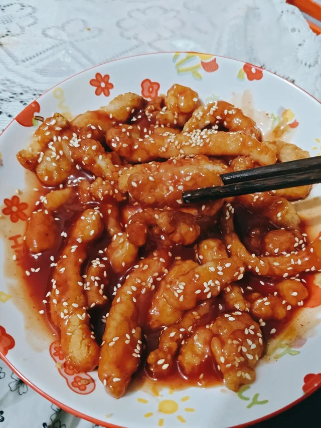 手残党福音！5分钟搞定饭店级糖醋里脊！