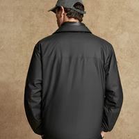 【轻薄不臃肿，暖感更有型】JackJones男士冬季纯翻领PU皮羽绒服