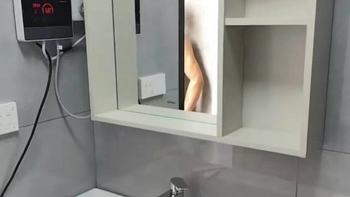 九牧卫浴现代简约冷灰色浴室柜组合：让卫生间藏住质感与智慧