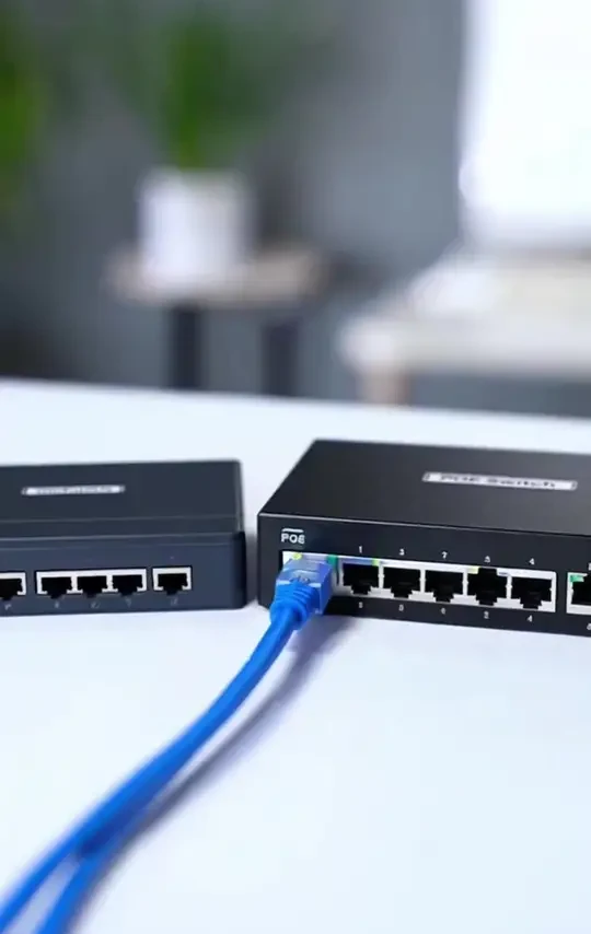 POE交换机可以当普通交换机用么？#网络设备 #POE交换机