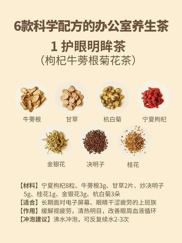 办公室养生茶推荐，科学搭配的职场健康饮品