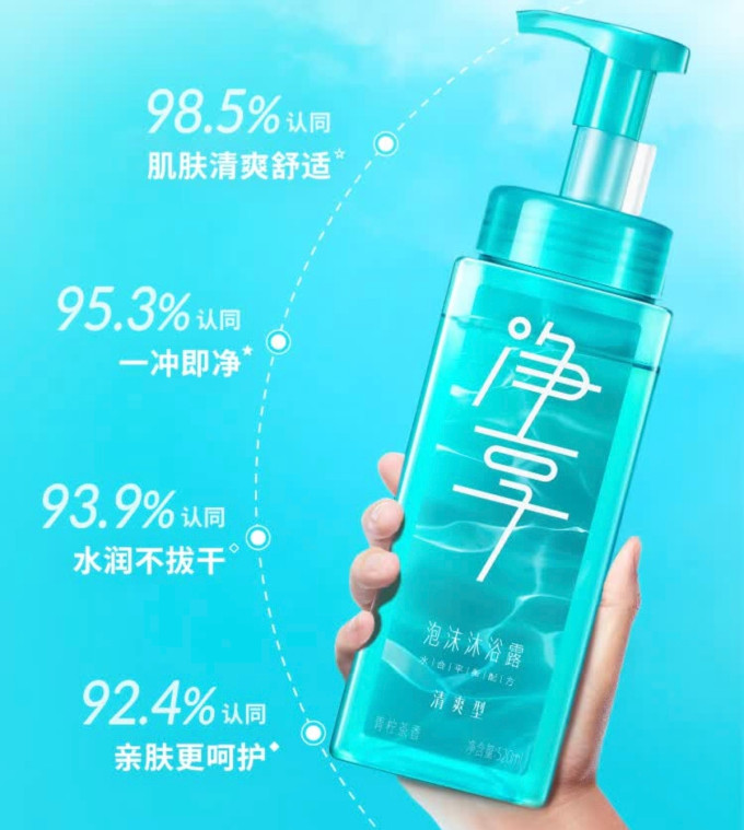 蓝月亮沐浴露