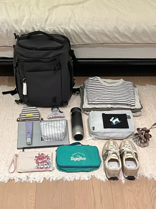 🧳翻包记｜短途旅行好物分享