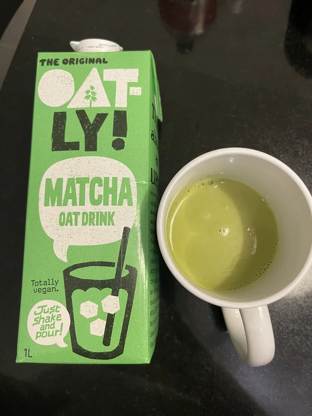 🇩🇪oatly 新出的抹茶燕麦奶好喝吗？