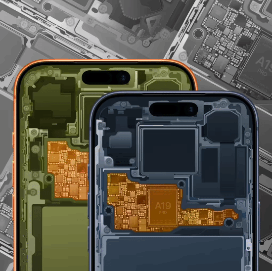 Basic Apple Guy推iPhone 17 Pro内部结构壁纸