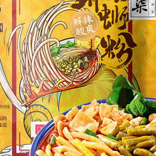 李子柒螺蛳粉：深夜快乐的速食选择
