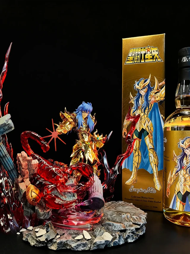 天蝎座米罗×限量威士忌，圣斗士迷双重狂喜
