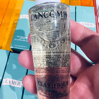 兰蔻净澈焕肤双重精华水，油皮的抛光水，一瓶搞定控油细毛孔焕亮