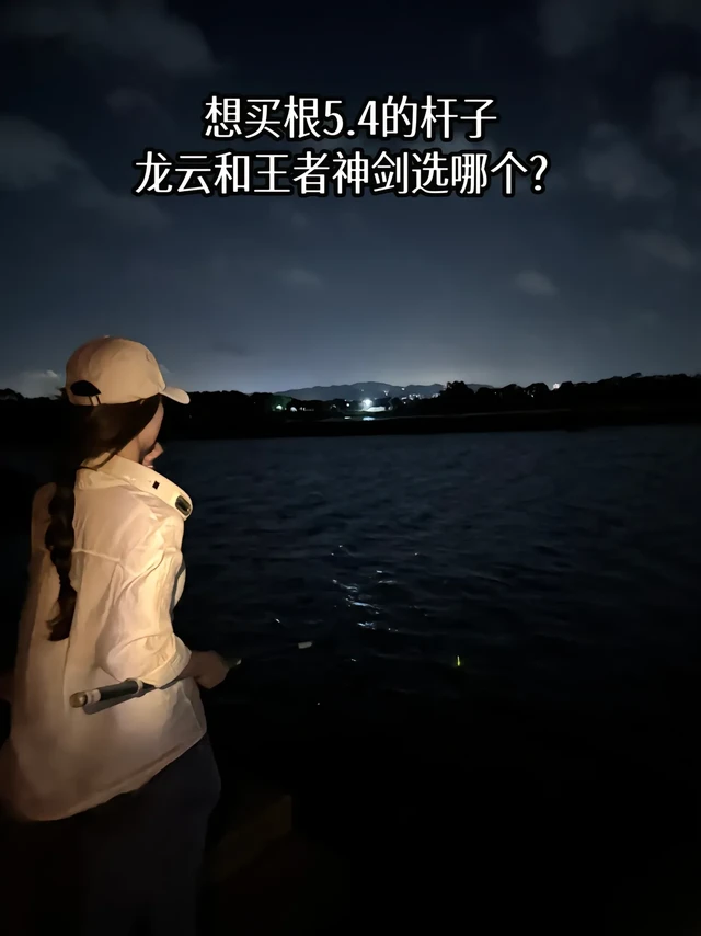 想入鱼竿的钓友看过来！最近纠结两款：一是口碑不错的龙云杆，二代和三代到底咋选、区别大不大？二是好多钓鱼博主推的王者神剑三代，颜值确实戳人，想知道5.4米款实战咋样，主要钓鲤鱼和鲫鱼的话能用不？用过的老