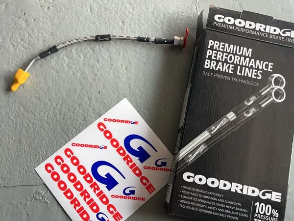 高8更换ATE sl6刹车油以及GD后轮刹车钢喉