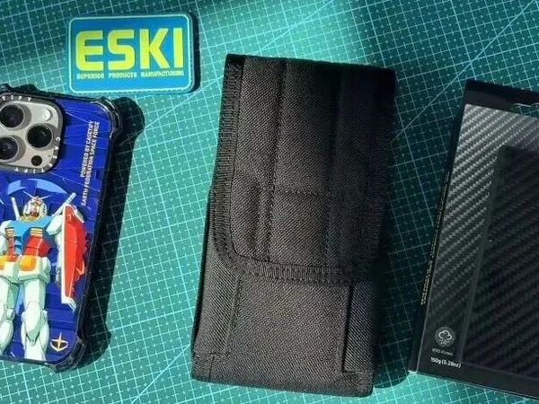 ESKI新款双层可调节手机包：双层收纳，空间随你使用 PH-2025102