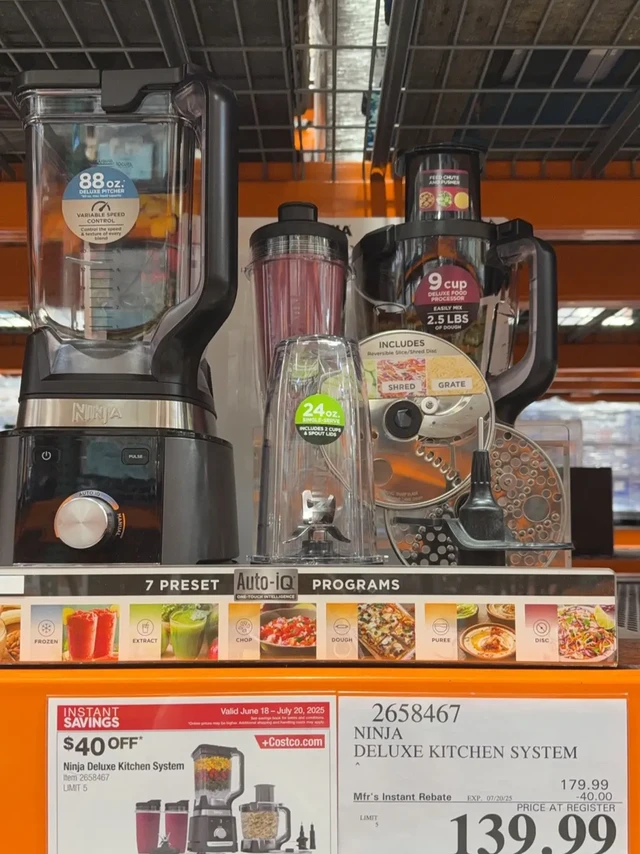 Costco打折的Ninja kitchen system好用