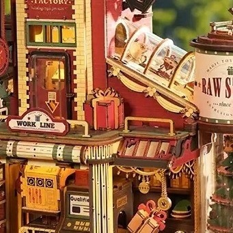ROKR礼物工厂：创意手工八音盒