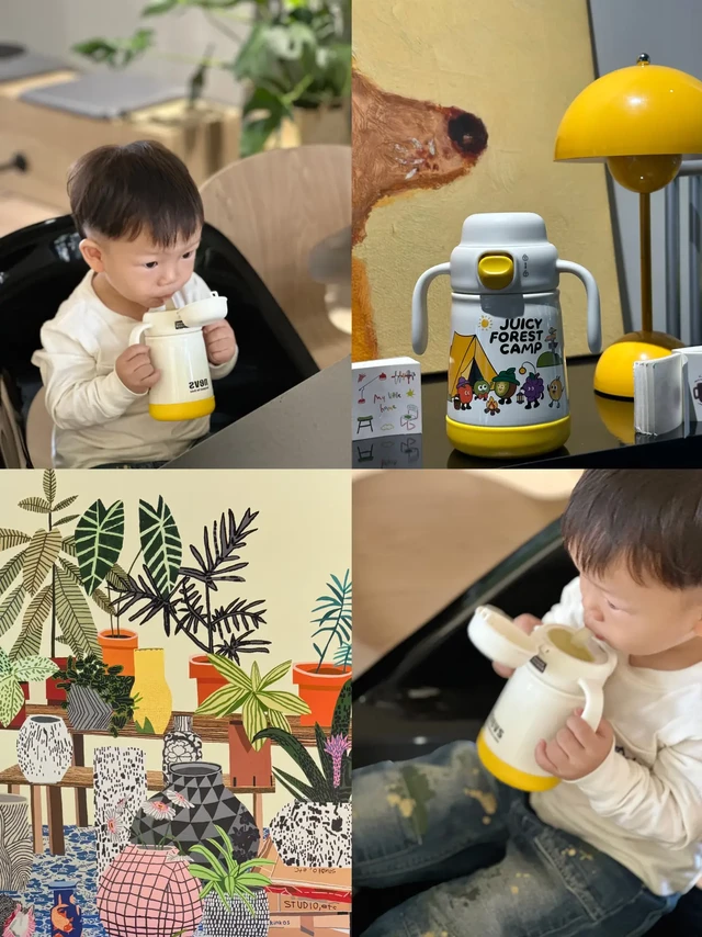 一岁娃的秋冬保温杯，老母亲终于选对了！