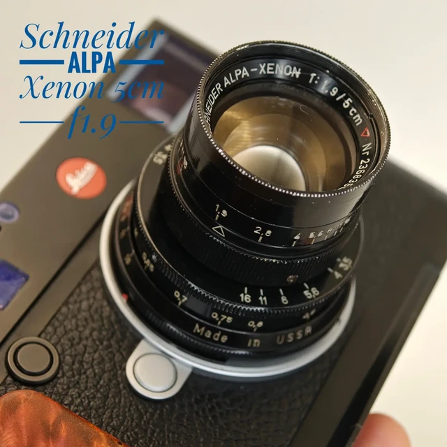 旁轴改镜｜Schneider Alpa-Xenon 5cm f1.9