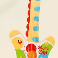 娃的音乐启蒙初体验：费雪长颈鹿尤克里里太治愈了