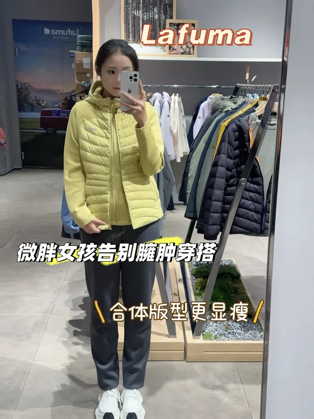 Lafuma｜羽绒服穿搭
