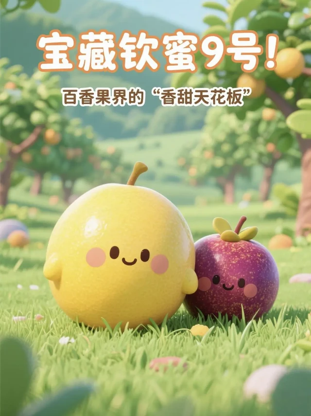 百香果界的“香甜天花板”！✨钦蜜9号