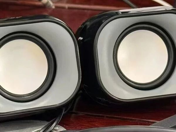 10块钱的立体声音箱，3.5mm接口带线控，小主机的绝配