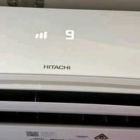 双11日立白熊君空调省电舒适