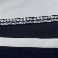 一款超有设计感的假两件Polo领长袖卫衣