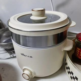小熊电煮锅2.5L：小容量藏着大乾坤，一人食到双人享都适配