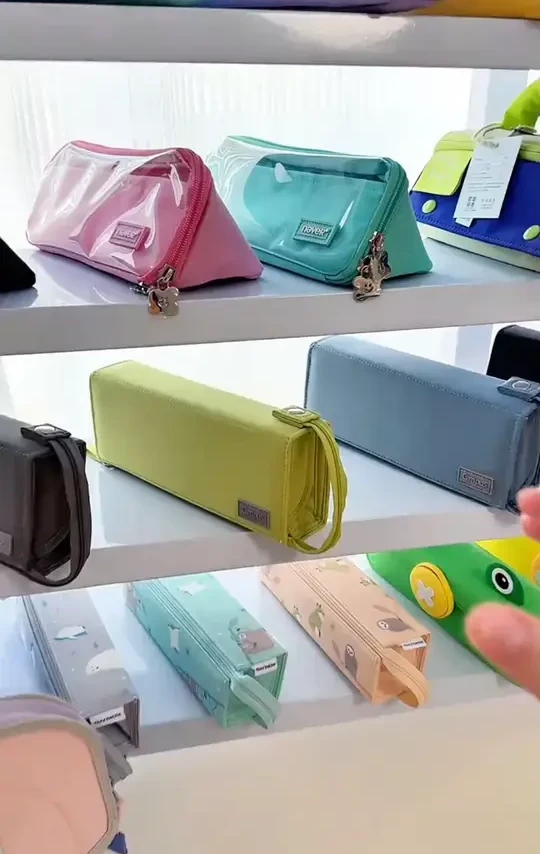 KOKUYO/国誉Campus大容量横开笔袋铅笔盒初中高中学生手提笔袋#国誉笔袋 #大容量笔袋 #学生文具 #横开笔袋 #手提笔袋