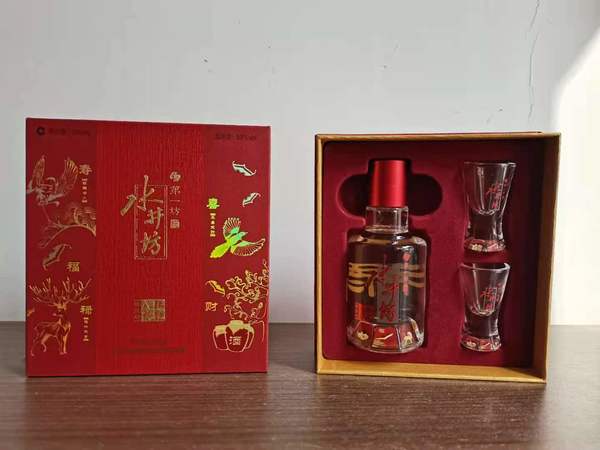 swellfun 水井坊第一坊酒臻酿八號禧庆版52%vol 浓香型白酒500ml 单瓶装