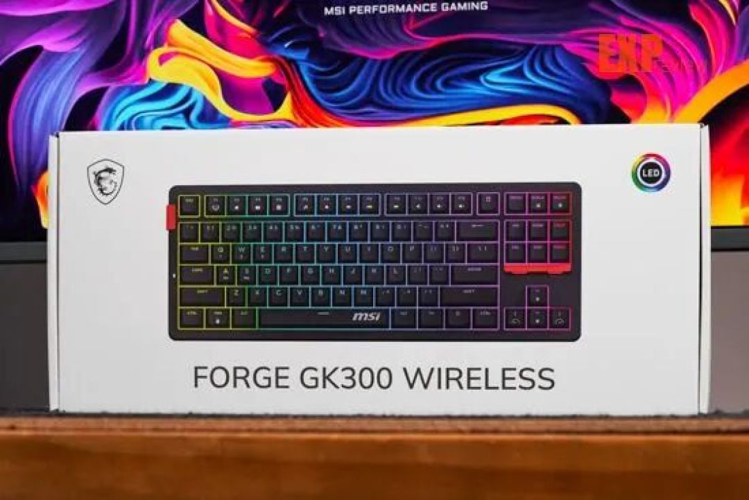 微星FORGE GK300 W机械键盘体验朴实低调的亲民游戏外设