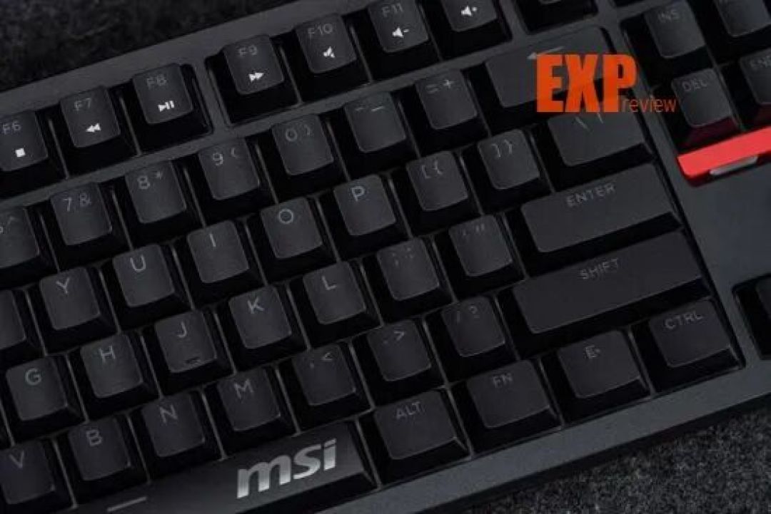 微星FORGE GK300 W机械键盘体验朴实低调的亲民游戏外设