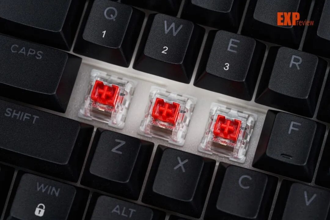 微星FORGE GK300 W机械键盘体验朴实低调的亲民游戏外设
