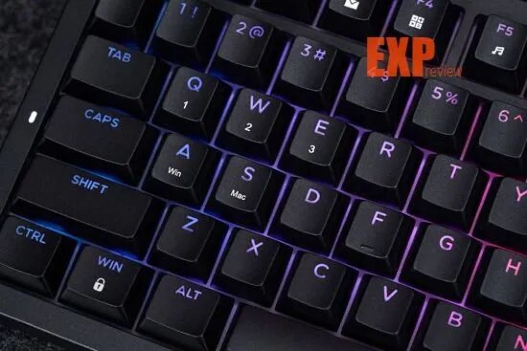 微星FORGE GK300 W机械键盘体验朴实低调的亲民游戏外设
