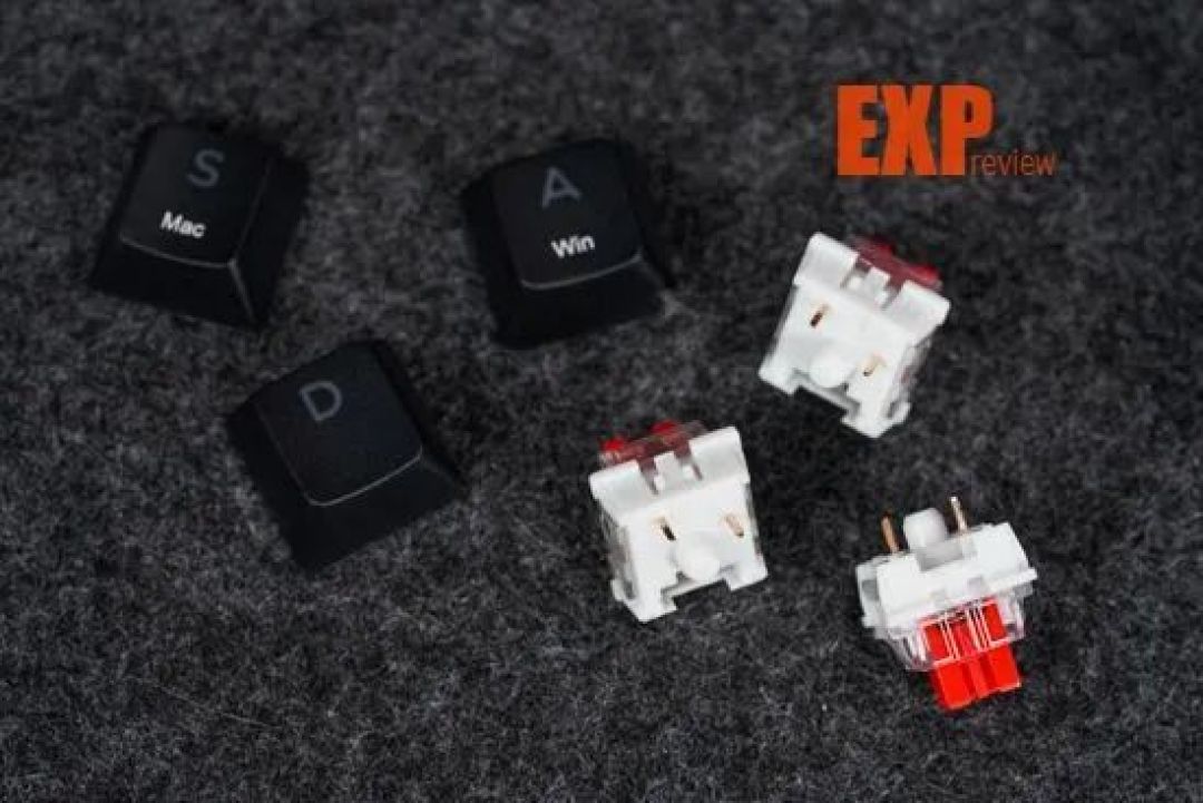 微星FORGE GK300 W机械键盘体验朴实低调的亲民游戏外设