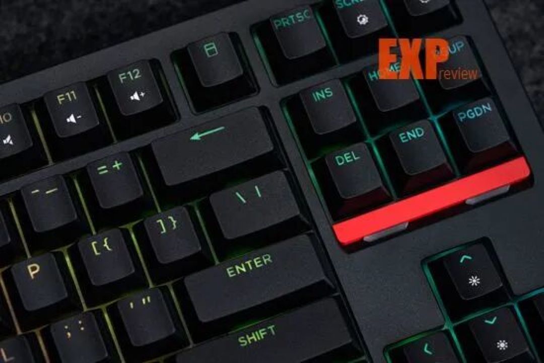 微星FORGE GK300 W机械键盘体验朴实低调的亲民游戏外设